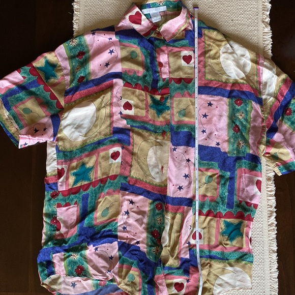 Y2K The Limited 💯 Silk, Women’s Button Down Shirt - Picture 6 of 7